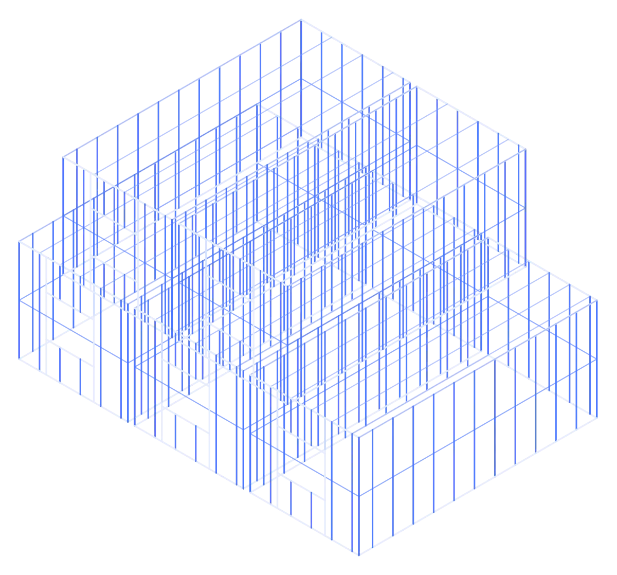 Modular Housing Units — LGS framing model
